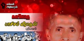 பாசிசத்தை வீழ்த்து! கவிதை.