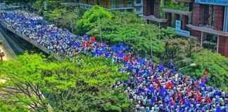 பிற்படுத்தப்பட்ட, பட்டியலின, சிறுபான்மை வகுப்பினர் மற்றும் பெண்களை நீதிபதியாக்கு கர்நாடகத்தில் உரிமை முழக்கம்.