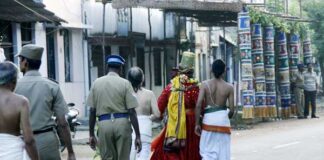 ஸ்ரீரங்கம் : பல்லக்கில் உலா வந்த பார்ப்பனக் கொழுப்பு முறியடிப்பு ! – மீள்பதிவு