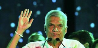 இலங்கை ரணில்விக்ரமசிங்கே : ஒரு கொடுங்கோல் உபதேசி.