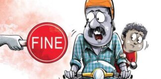 தலைக்கவசமும் அபராதம் போடும் போலீசும்!