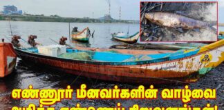 எண்ணூர் மீனவர்களின் வாழ்வை அழித்த எண்ணெய் நிறுவனங்கள்!