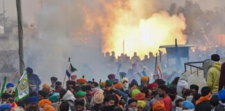 விவசாயிகள் மீது அடக்குமுறையை ஏவிய பாசிஸ்டுகள்!