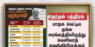 தேர்தல் பத்திரம்: பாஜக வெட்டிய தங்கச் சுரங்கத்திலிருந்து வெளிவரத் துவங்கி இருக்கும் பூதம்!