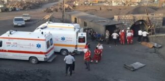 ஈரானில் சுரங்க விபத்து !