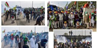 விவசாயிகளின் மீது மீண்டும் பாய்ந்து குதறிய பாஜக அரசு!