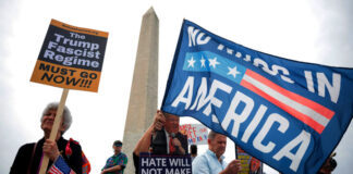 அமெரிக்கா வை உலுக்கி வரும் போராட்டங்களை ஆதரித்து ஒன்றிணைவோம்!