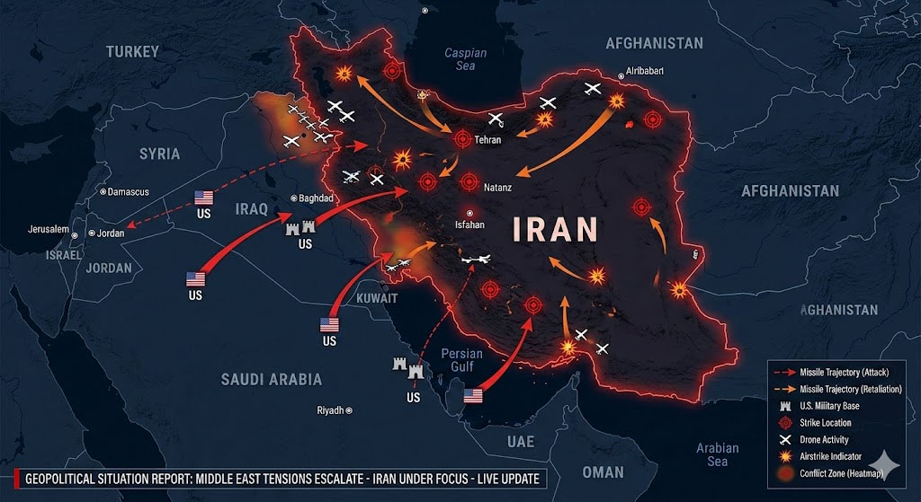 ஈரான் நாட்டின் உச்சபட்ச தலைவர் படுகொலை: அமெரிக்க-இஸ்ரேல் பயங்கரவாதம்!