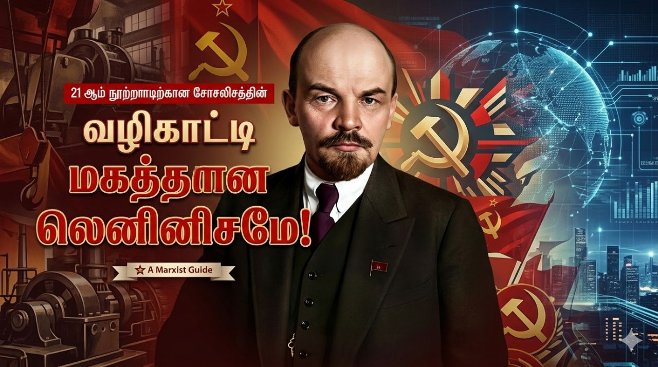 21 ஆம் நூற்றாண்டிற்கான சோசலிசத்தின் வழிகாட்டி மகத்தான லெனினிசமே!