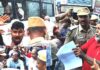 தடையை மீறி சனாதன எதிர்ப்பு மகஇக ஆர்ப்பாட்டம்