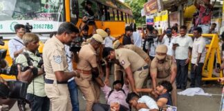 ஜனநாயகன் படத்துக்கு அனுமதி! நீட்டுக்கு எதிரான போராட்டத்துக்குத் தடை!
