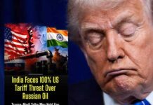 ரஷ்ய எண்ணெய் இறக்குமதிக்கு பதிலடியாக 100% வரி விதித்துள்ள அமெரிக்க பயங்கரவாதிகளின் வெறித்தனம்!